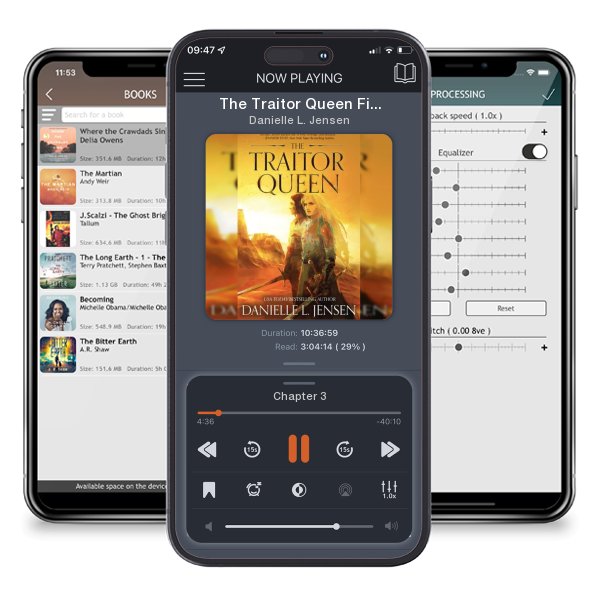 Download fo free audiobook The Traitor Queen First Edition by Danielle L. Jensen and listen anywhere on your iOS devices in the ListenBook app.