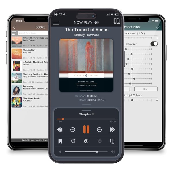 Download fo free audiobook The Transit of Venus by Shirley Hazzard and listen anywhere on your iOS devices in the ListenBook app.