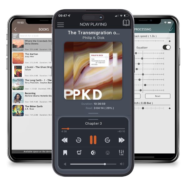 Download fo free audiobook The Transmigration of Timothy Archer by Philip K. Dick and listen anywhere on your iOS devices in the ListenBook app.