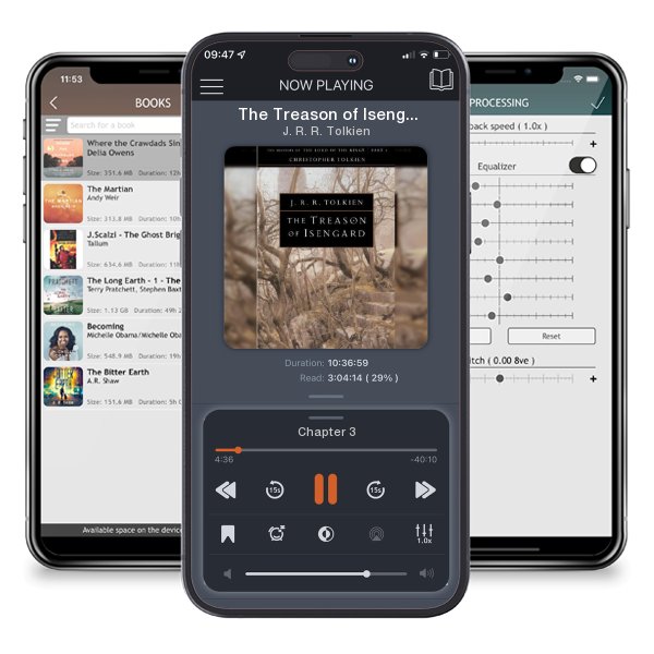 Download fo free audiobook The Treason of Isengard by J. R. R. Tolkien and listen anywhere on your iOS devices in the ListenBook app.