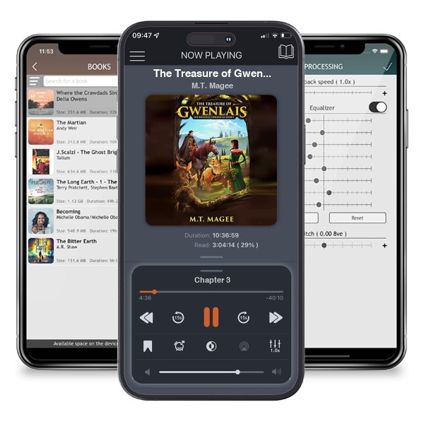 Download fo free audiobook The Treasure of Gwenlais (The Rienfield Chronicles, #1) by M.T. Magee and listen anywhere on your iOS devices in the ListenBook app.