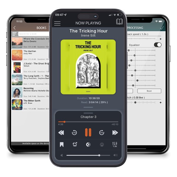 Download fo free audiobook The Tricking Hour by Irene Silt and listen anywhere on your iOS devices in the ListenBook app.