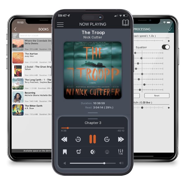 Download fo free audiobook The Troop by Nick Cutter and listen anywhere on your iOS devices in the ListenBook app.
