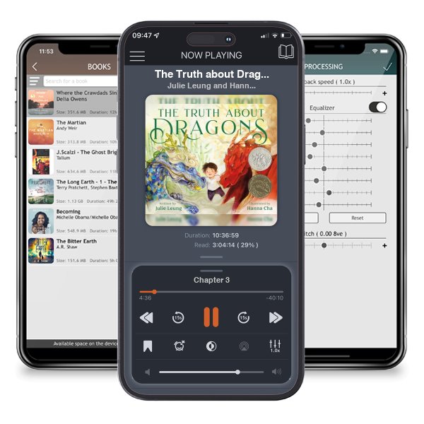 Download fo free audiobook The Truth about Dragons: (Caldecott Honor Book) by Julie Leung and Hanna Cha and listen anywhere on your iOS devices in the ListenBook app.