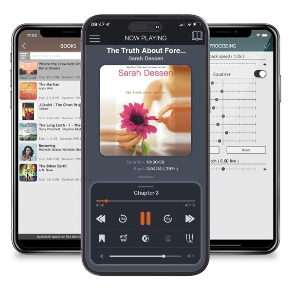 Download fo free audiobook The Truth About Forever by Sarah Dessen and listen anywhere on your iOS devices in the ListenBook app.
