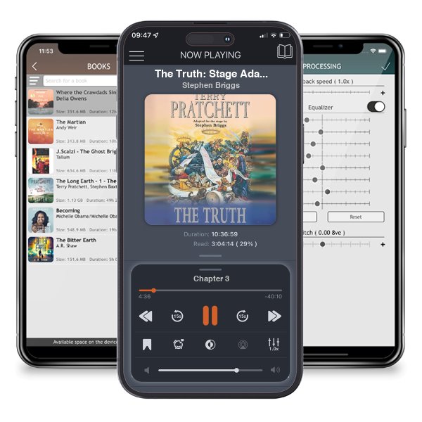 Download fo free audiobook The Truth: Stage Adaptation by Stephen Briggs and listen anywhere on your iOS devices in the ListenBook app.