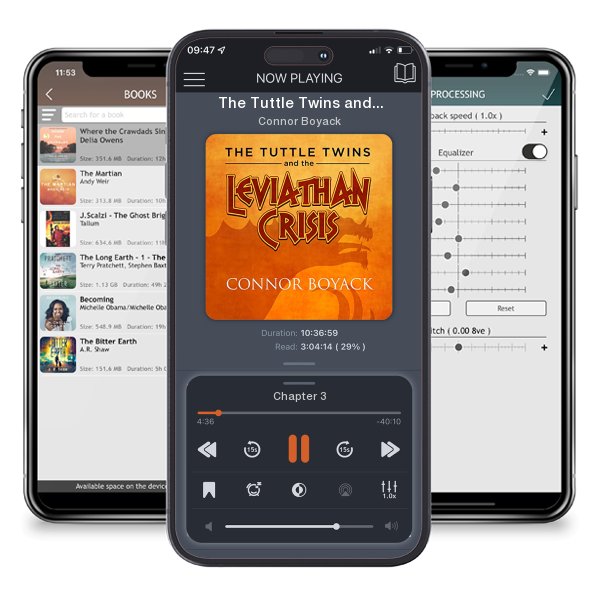 Download fo free audiobook The Tuttle Twins and the Leviathan Crisis by Connor Boyack and listen anywhere on your iOS devices in the ListenBook app.