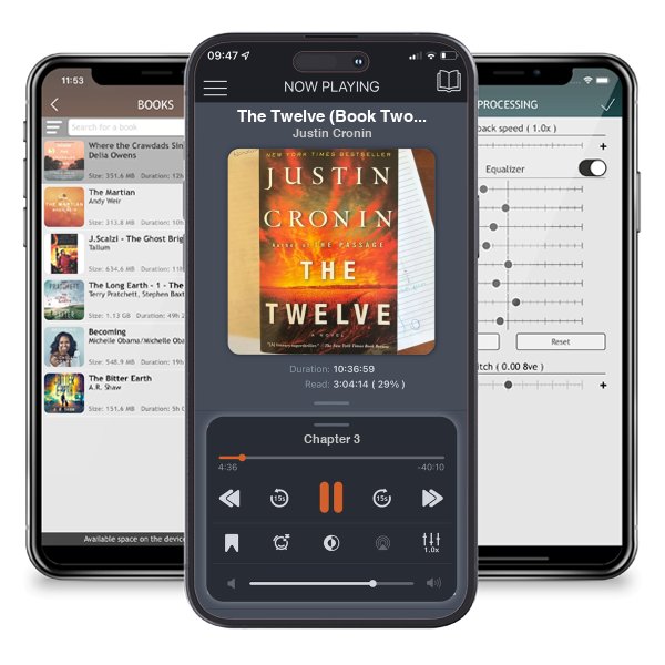 Download fo free audiobook The Twelve (Book Two of the Passage Trilogy) by Justin Cronin and listen anywhere on your iOS devices in the ListenBook app.