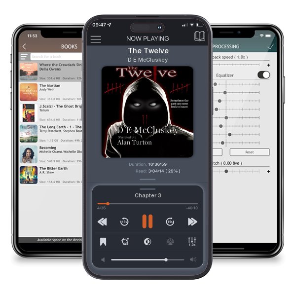 Download fo free audiobook The Twelve by D E McCluskey and listen anywhere on your iOS devices in the ListenBook app.