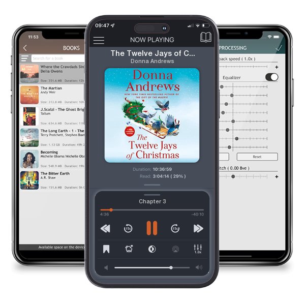 Download fo free audiobook The Twelve Jays of Christmas by Donna Andrews and listen anywhere on your iOS devices in the ListenBook app.