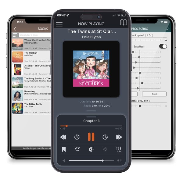 Download fo free audiobook The Twins at St Clare's: Book 1 by Enid Blyton and listen anywhere on your iOS devices in the ListenBook app.