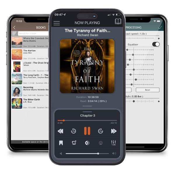 Download fo free audiobook The Tyranny of Faith (Empire of the Wolf, #2) by Richard Swan and listen anywhere on your iOS devices in the ListenBook app.