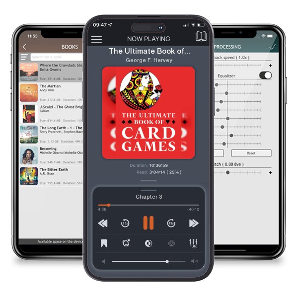 Download fo free audiobook The Ultimate Book of Card Games by George F. Hervey and listen anywhere on your iOS devices in the ListenBook app.