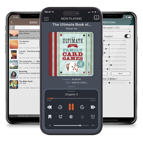 Download fo free audiobook The Ultimate Book of Family Card Games by Oliver Ho and listen anywhere on your iOS devices in the ListenBook app.