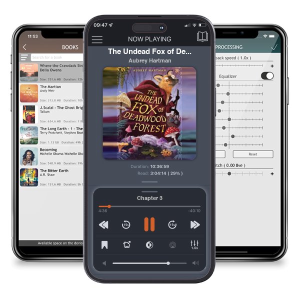 Download fo free audiobook The Undead Fox of Deadwood Forest by Aubrey Hartman and listen anywhere on your iOS devices in the ListenBook app.