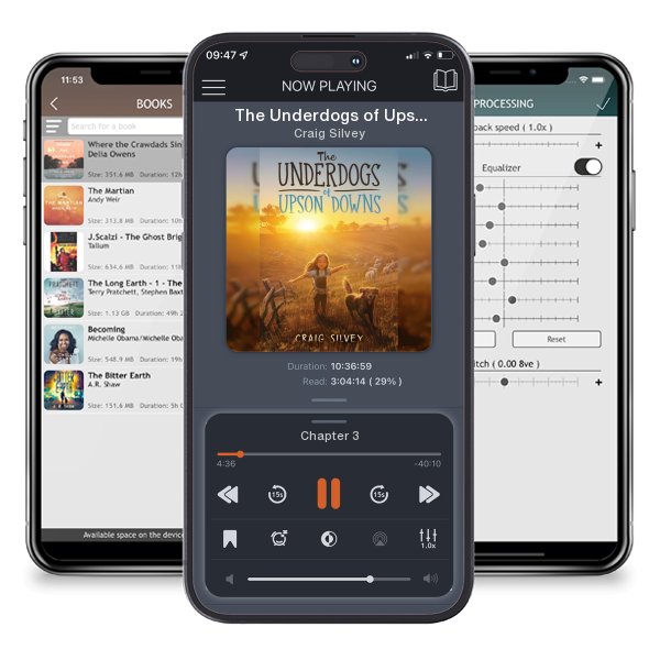 Download fo free audiobook The Underdogs of Upson Downs by Craig Silvey and listen anywhere on your iOS devices in the ListenBook app.