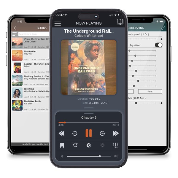 Download fo free audiobook The Underground Railroad (Television Tie-In) by Colson Whitehead and listen anywhere on your iOS devices in the ListenBook app.