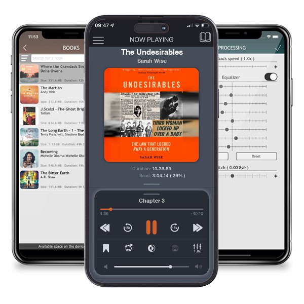 Download fo free audiobook The Undesirables by Sarah Wise and listen anywhere on your iOS devices in the ListenBook app.