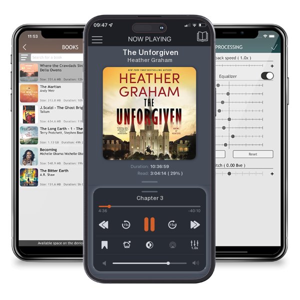 Download fo free audiobook The Unforgiven by Heather Graham and listen anywhere on your iOS devices in the ListenBook app.
