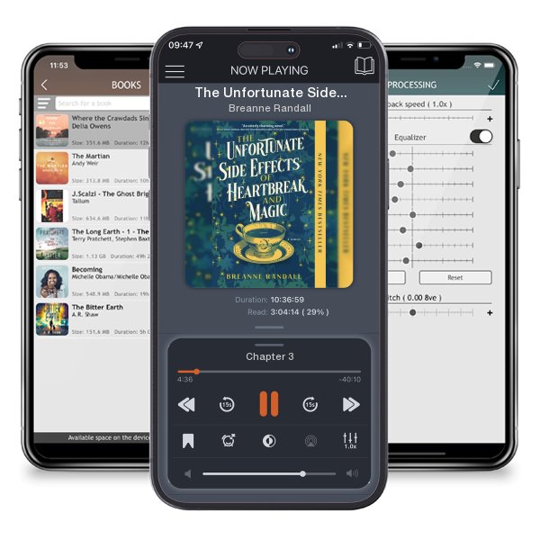 Download fo free audiobook The Unfortunate Side Effects of Heartbreak and Magic by Breanne Randall and listen anywhere on your iOS devices in the ListenBook app.