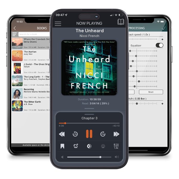 Download fo free audiobook The Unheard by Nicci French and listen anywhere on your iOS devices in the ListenBook app.