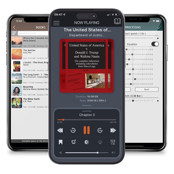 Download fo free audiobook The United States of America v. Donald J. Trump and Waltine Nauta: The Indictment by Department of Justice and listen anywhere on your iOS devices in the ListenBook app.