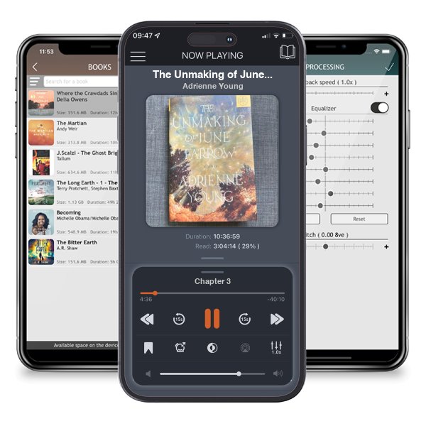 Download fo free audiobook The Unmaking of June Farrow by Adrienne Young and listen anywhere on your iOS devices in the ListenBook app.