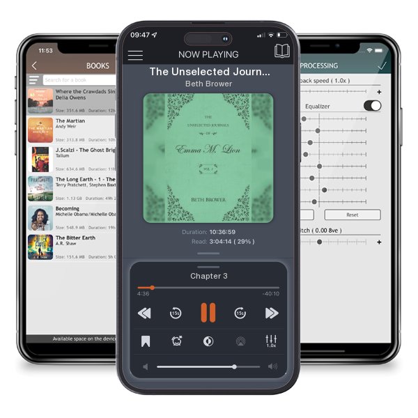 Download fo free audiobook The Unselected Journals of Emma M. Lion: Vol. 1 by Beth Brower and listen anywhere on your iOS devices in the ListenBook app.