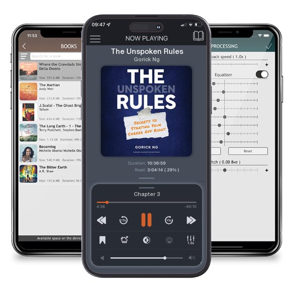 Download fo free audiobook The Unspoken Rules by Gorick Ng and listen anywhere on your iOS devices in the ListenBook app.