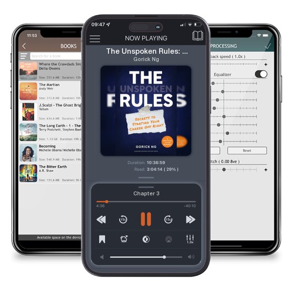 Download fo free audiobook The Unspoken Rules: Secrets to Starting Your Career Off Right by Gorick Ng and listen anywhere on your iOS devices in the ListenBook app.