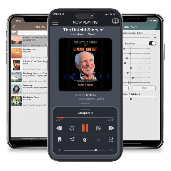 Download fo free audiobook The Untold Story of Jimmy Buffet: How He Navigated Success, Struggles, and Searched For Paradise by Gordon T. Newton and listen anywhere on your iOS devices in the ListenBook app.