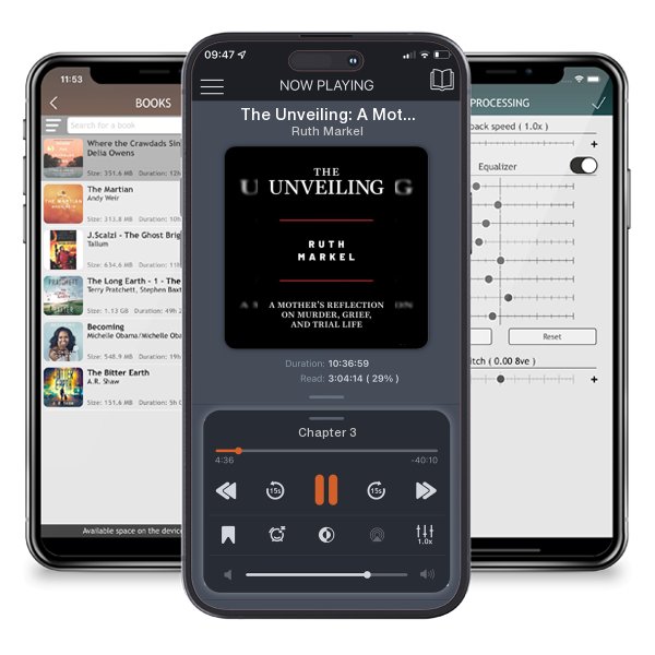 Download fo free audiobook The Unveiling: A Mother's Reflection on Murder, Grief, and Trial Life by Ruth Markel and listen anywhere on your iOS devices in the ListenBook app.