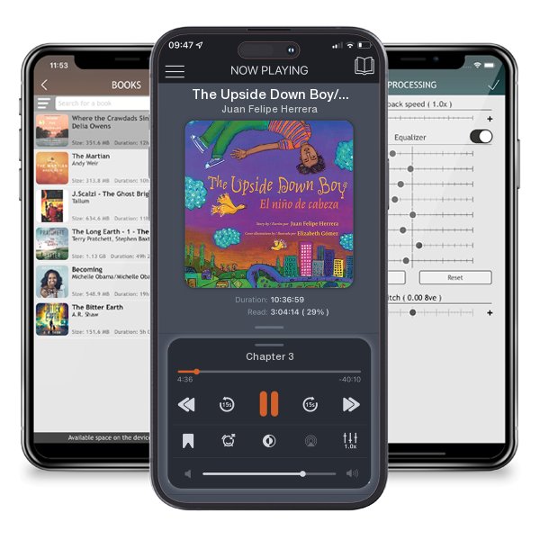 Download fo free audiobook The Upside Down Boy/El niño de cabeza by Juan Felipe Herrera and listen anywhere on your iOS devices in the ListenBook app.