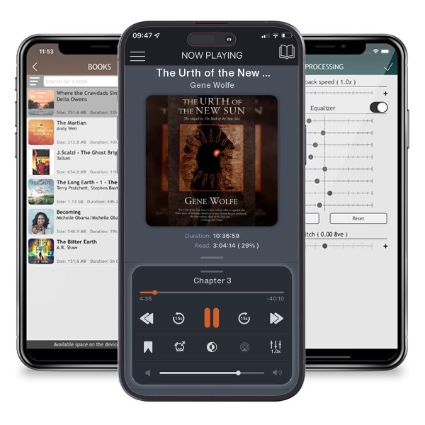 Download fo free audiobook The Urth of the New Sun: The Sequel to 'The Book of the New Sun' by Gene Wolfe and listen anywhere on your iOS devices in the ListenBook app.