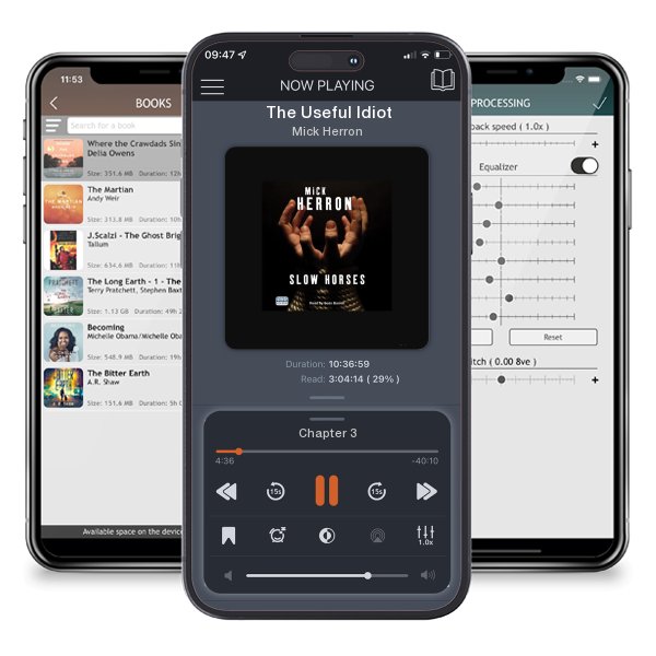 Download fo free audiobook The Useful Idiot by Mick Herron and listen anywhere on your iOS devices in the ListenBook app.