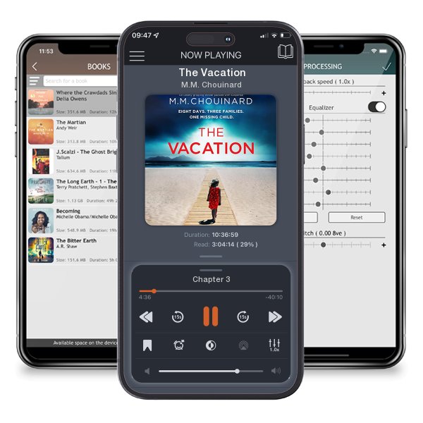 Download fo free audiobook The Vacation by M.M. Chouinard and listen anywhere on your iOS devices in the ListenBook app.