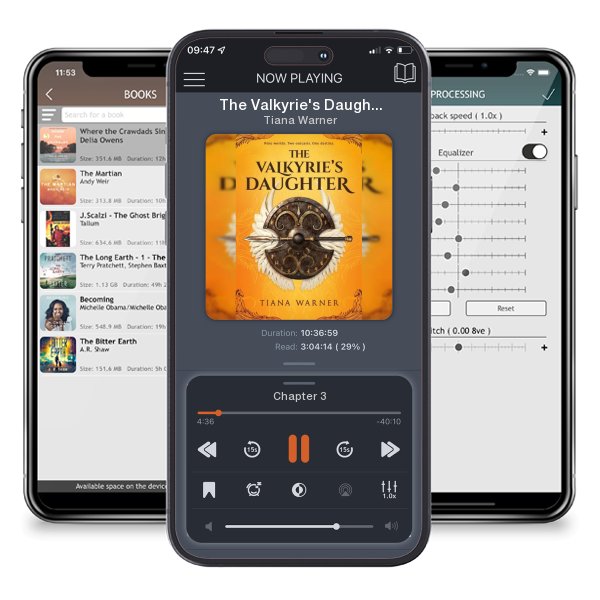 Download fo free audiobook The Valkyrie's Daughter by Tiana Warner and listen anywhere on your iOS devices in the ListenBook app.