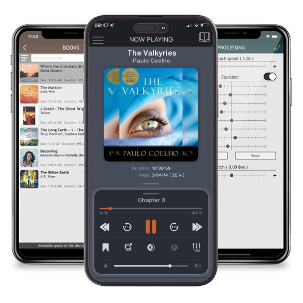 Download fo free audiobook The Valkyries by Paulo Coelho and listen anywhere on your iOS devices in the ListenBook app.