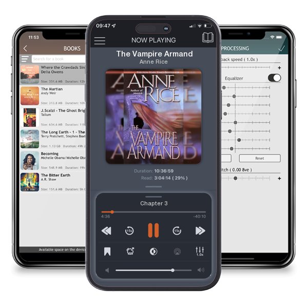 Download fo free audiobook The Vampire Armand by Anne Rice and listen anywhere on your iOS devices in the ListenBook app.