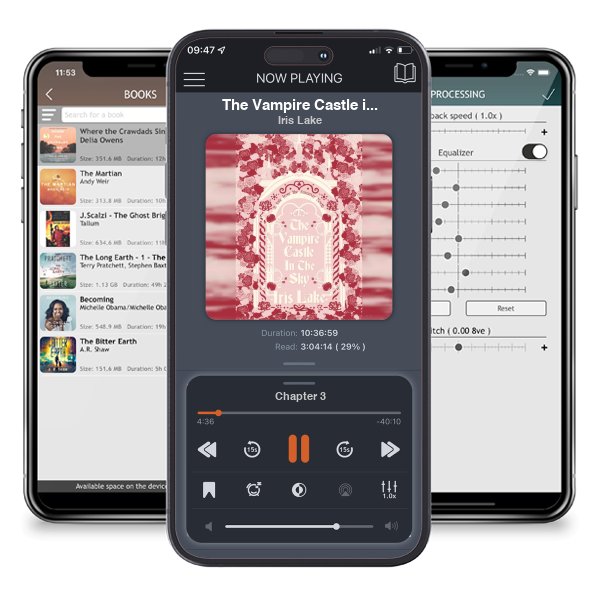 Download fo free audiobook The Vampire Castle in the Sky (Tales from the Faraway North, #2) by Iris Lake and listen anywhere on your iOS devices in the ListenBook app.