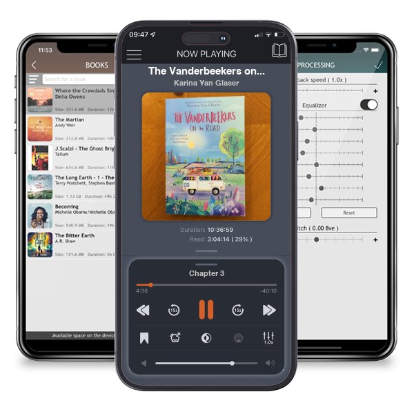 Download fo free audiobook The Vanderbeekers on the Road by Karina Yan Glaser and listen anywhere on your iOS devices in the ListenBook app.