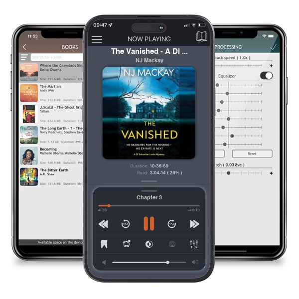 Download fo free audiobook The Vanished - A DI Sebastian Locke Mystery by NJ Mackay and listen anywhere on your iOS devices in the ListenBook app.