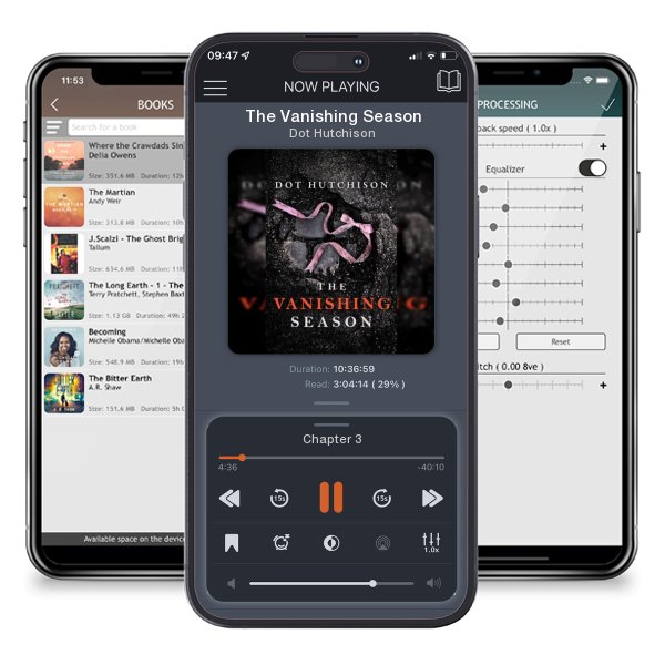 Download fo free audiobook The Vanishing Season by Dot Hutchison and listen anywhere on your iOS devices in the ListenBook app.