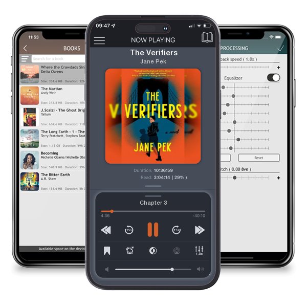 Download fo free audiobook The Verifiers by Jane Pek and listen anywhere on your iOS devices in the ListenBook app.