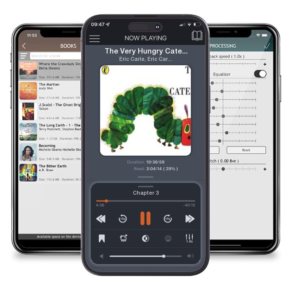 Download fo free audiobook The Very Hungry Caterpillar by Eric Carle, Eric Carle and listen anywhere on your iOS devices in the ListenBook app.