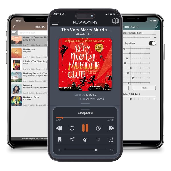 Download fo free audiobook The Very Merry Murder Club by Abiola Bello and listen anywhere on your iOS devices in the ListenBook app.