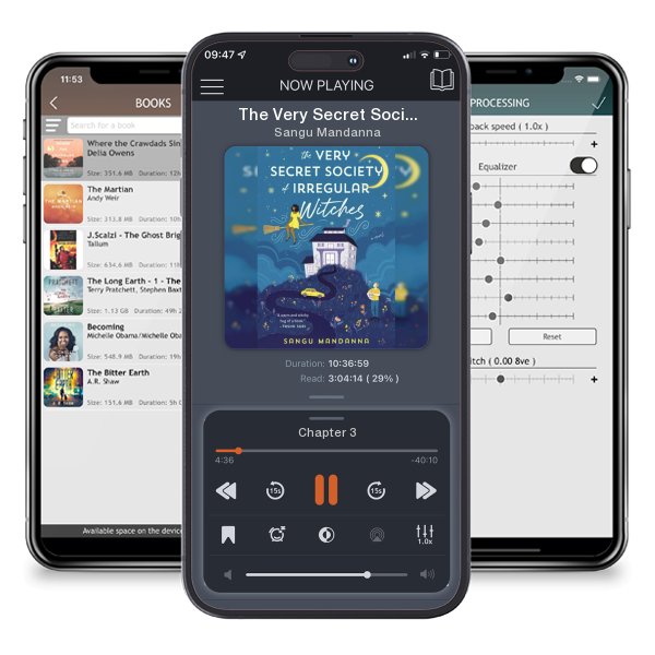 Download fo free audiobook The Very Secret Society of Irregular Witches by Sangu Mandanna and listen anywhere on your iOS devices in the ListenBook app.