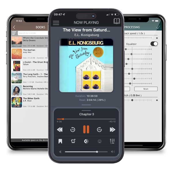 Download fo free audiobook The View from Saturday by E.L. Konigsburg and listen anywhere on your iOS devices in the ListenBook app.