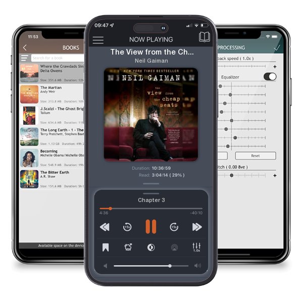 Download fo free audiobook The View from the Cheap Seats: Selected Nonfiction by Neil Gaiman and listen anywhere on your iOS devices in the ListenBook app.