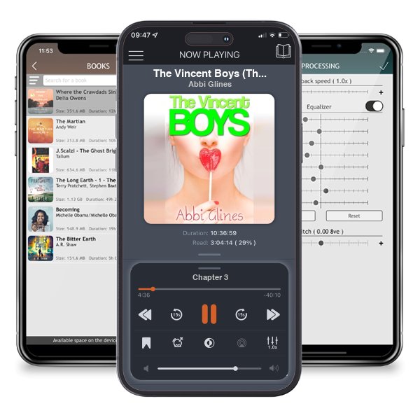 Download fo free audiobook The Vincent Boys (The Vincent Boys, #1) by Abbi Glines and listen anywhere on your iOS devices in the ListenBook app.